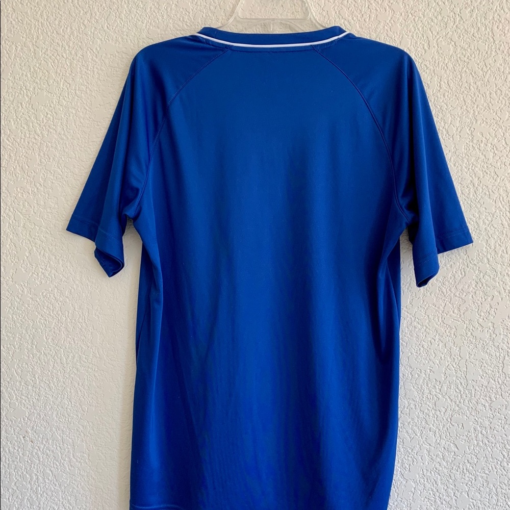 Reebok - royal blue workout shirt - Picture 3 of 4